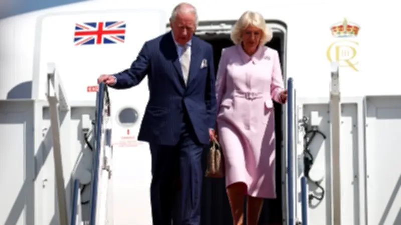 Rey Carlos III llega a EE. UU. para reunión con Trump en visita de Estado