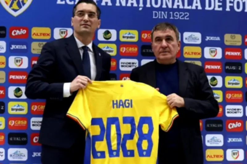Rumania Contrata a la Leyenda Gheorghe Hagi como Nuevo Director Técnico