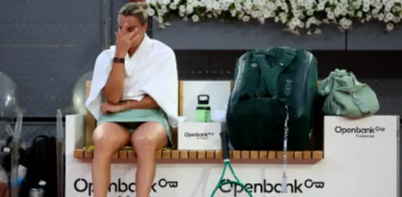 Sabalenka cae en Madrid tras fallar seis puntos de partido ante Baptiste