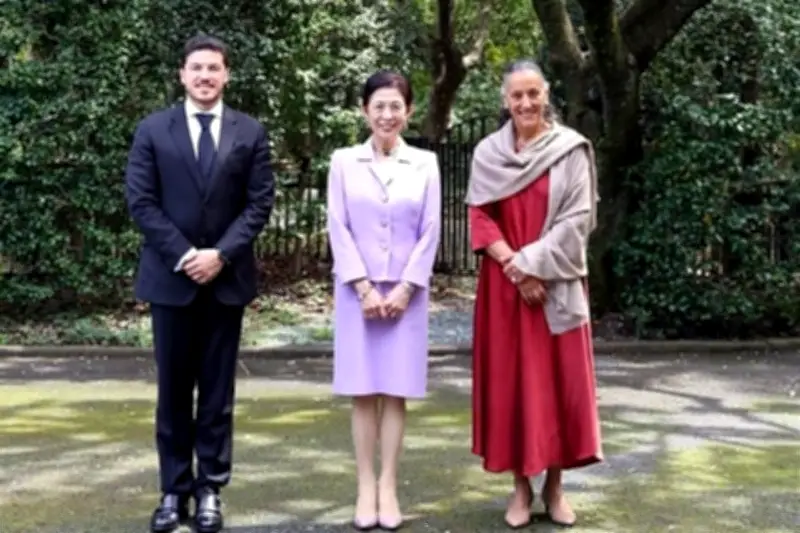 Samuel García Sostiene Reunión con la Princesa de Japón en Nuevo León