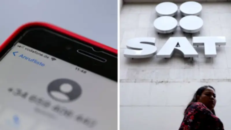 SAT alerta sobre mensajes falsos de cobros a pensionados y cierre de cuentas bancarias