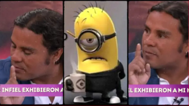 Se viraliza sujeto que dice 'Vamos cerrando el Papoi' en programa en vivo de México