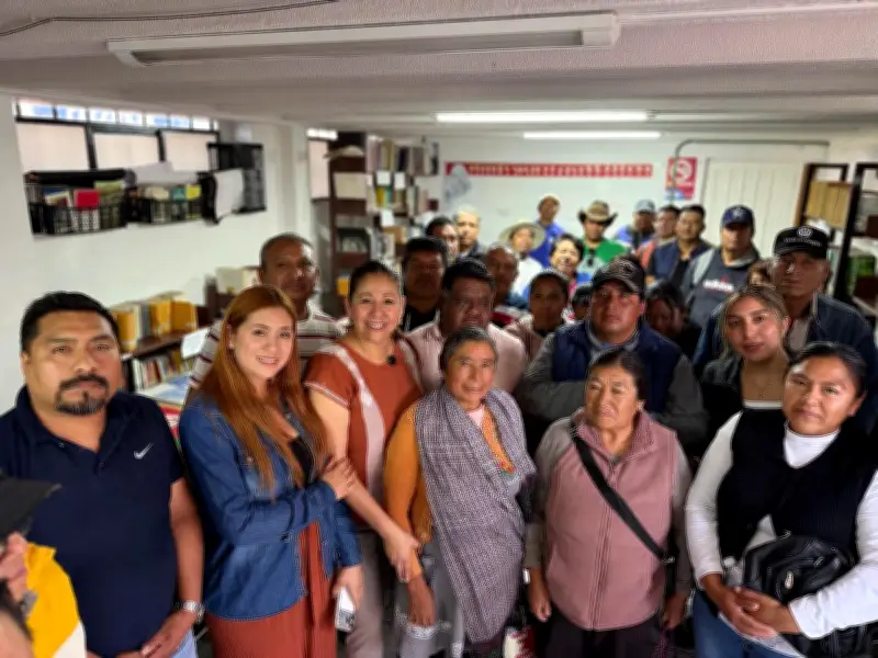 Secretaria de Bienestar se reúne con ejidatarios de Puebla para escuchar necesidades comunitarias