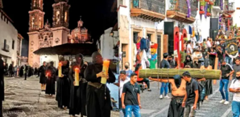 Semana Santa 2026: Fe Católica Inunda México con Procesiones Solemnes en Taxco y Zacatecas
