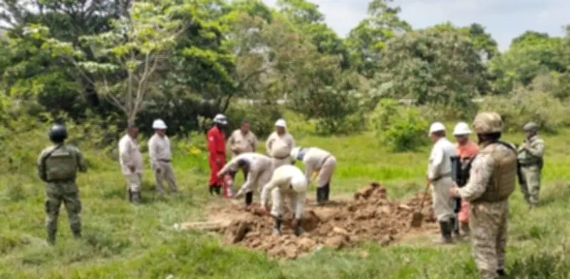 Semar clausura dos tomas clandestinas de hidrocarburos en el Istmo de Oaxaca