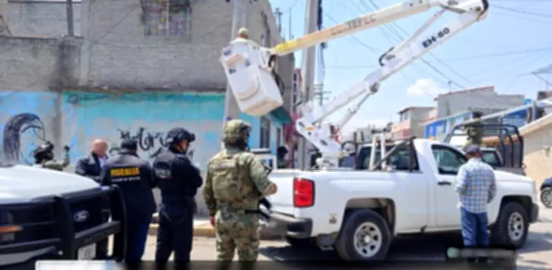 Semar desmantela red de 73 cámaras parásitas en Ecatepec usadas para vigilar policías