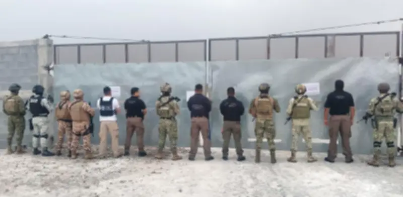 Semar y FGR golpean al Cártel del Golfo en Matamoros con cateo