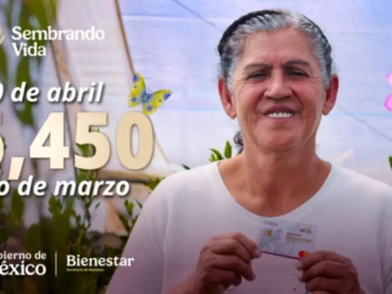 Sembrando Vida entrega tercer apoyo económico de 6,450 pesos a campesinos