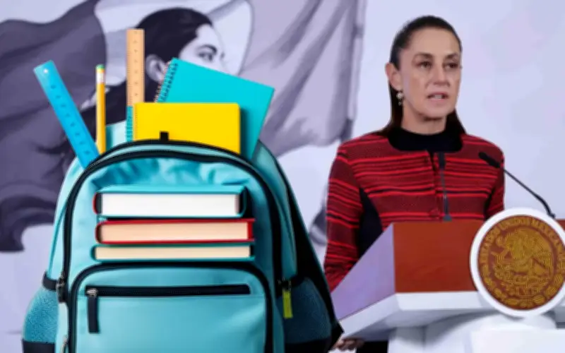 Sheinbaum anuncia apoyo económico para útiles y uniformes escolares en primarias públicas