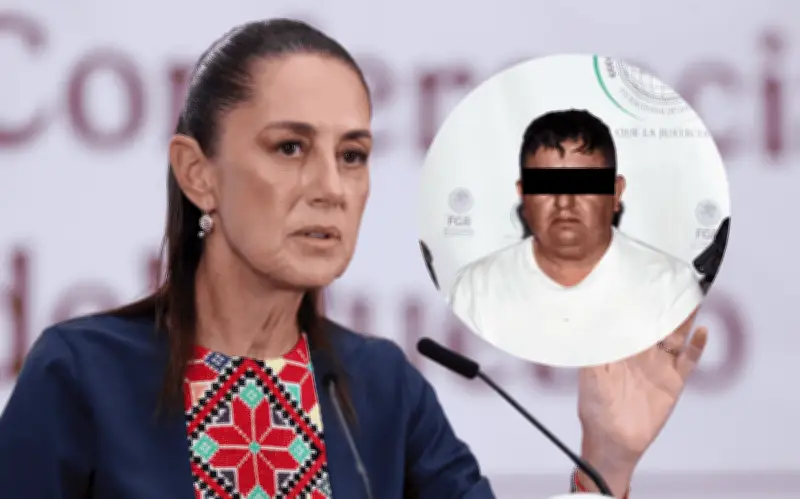 Sheinbaum celebra captura de "El Jardinero" del CNG