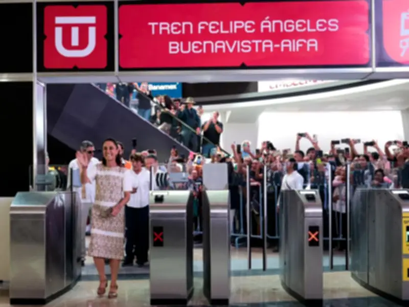 Sheinbaum declara misión cumplida con tren Felipe Ángeles