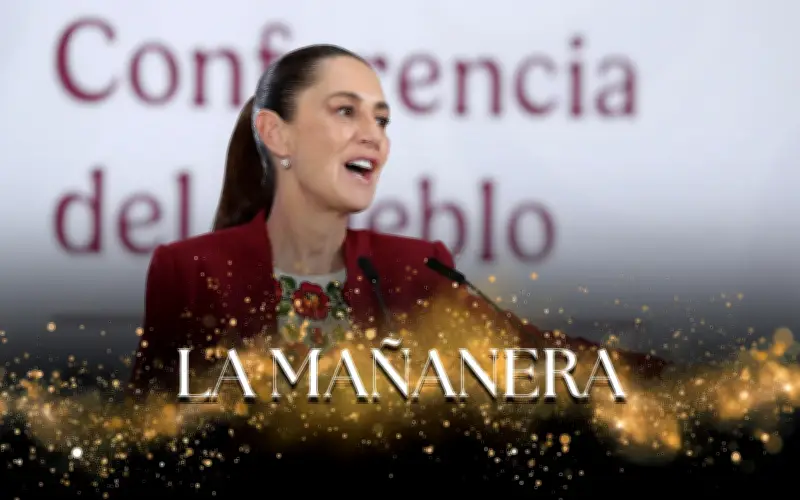 Sheinbaum destaca fortaleza económica de México en su Mañanera del Pueblo