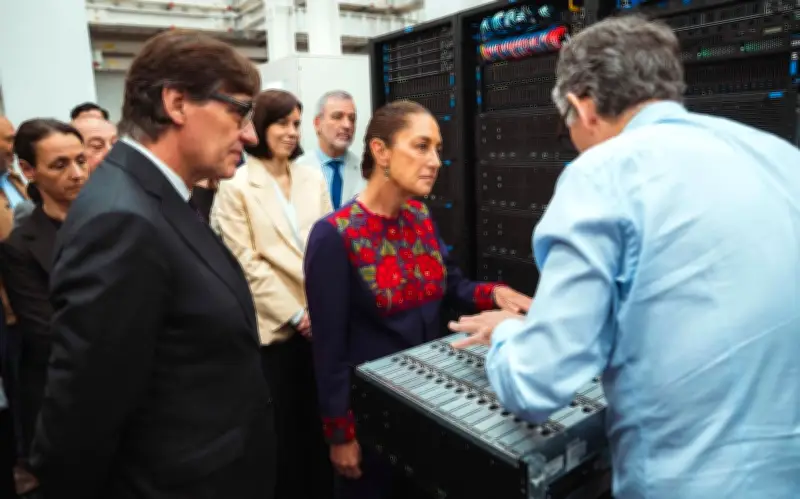 Sheinbaum e Illa fortalecen lazos México-Cataluña en visita al centro de supercomputación de Barcelona