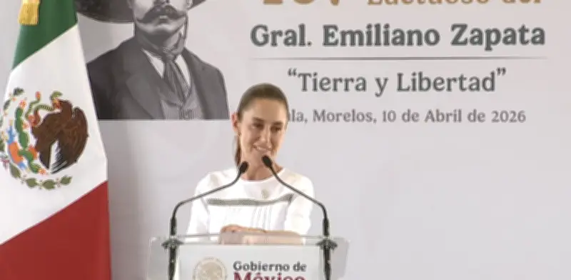 Sheinbaum honra a Zapata con cambios democráticos y fin de privilegios