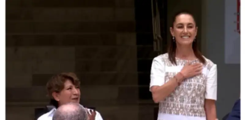 Sheinbaum inaugura tren Buenavista-AIFA: "Misión cumplida, pueblo de México"