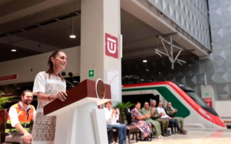 Sheinbaum inaugura Tren Buenavista-AIFA: movilidad de primer nivel