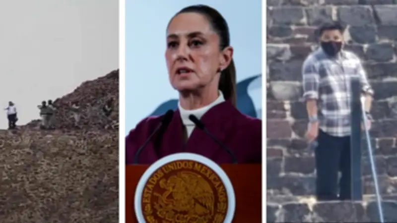 Sheinbaum lamenta ataque en Teotihuacán; instruye investigación exhaustiva