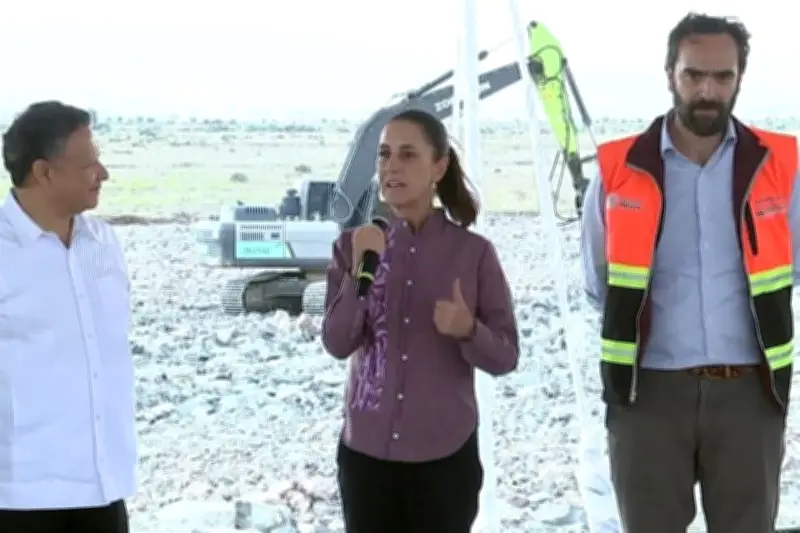 Sheinbaum promete superar a AMLO en kilómetros de trenes