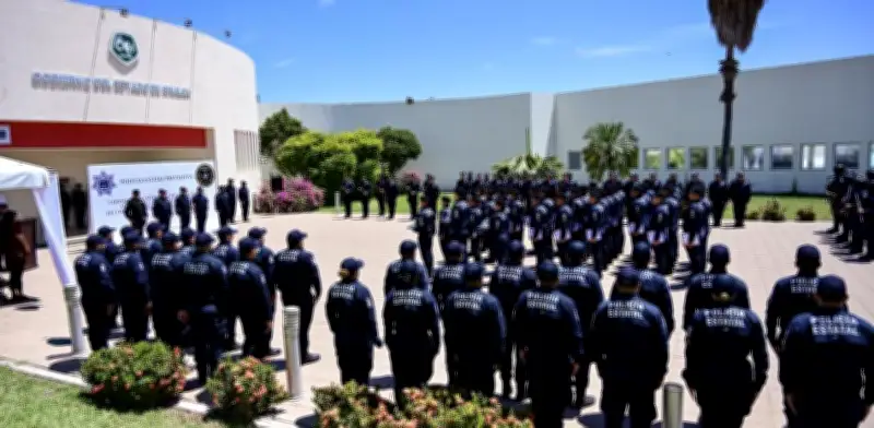 Sinaloa reconoce a 46 policías de la primera generación del Grupo de Operaciones Especiales