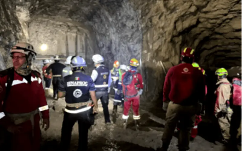 Sinaloa: Rescate de mineros supera 255 horas con bombeo y estabilización