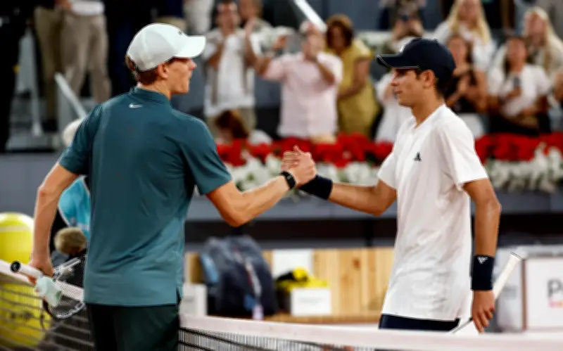 Sinner frena a Jódar y avanza a semis del Masters 1000 de Madrid