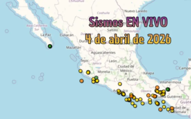 Sismos en Jalisco y México: Monitoreo en Vivo del 4 de abril de 2026