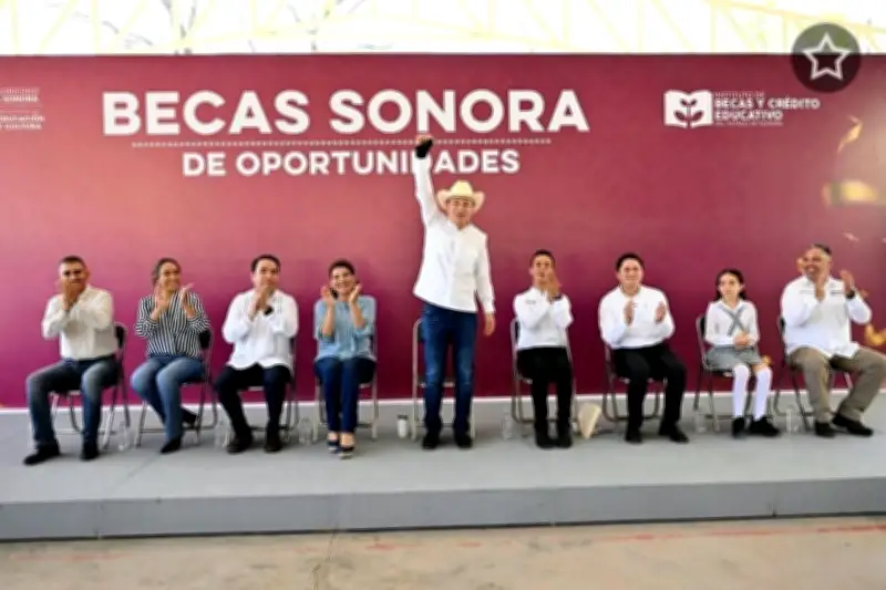 Sonora reduce deserción escolar con programa de becas para estudiantes vulnerables
