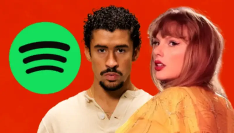 Spotify revela artistas y álbumes más escuchados en 20 años
