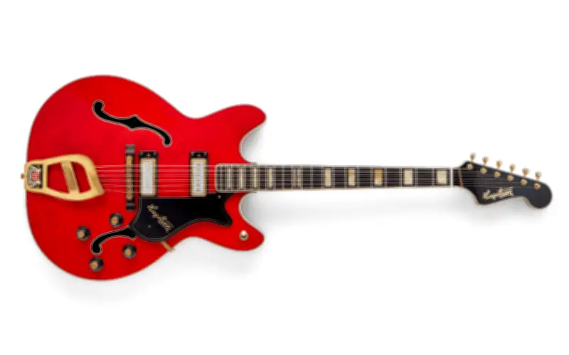 Subastan en Nueva York la guitarra rojo cereza de Elvis Presley del '68 Comeback Special'