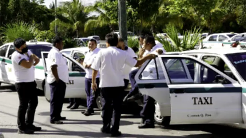 Suspenden a taxista de Playa del Carmen por retener a turista extranjero en polémico caso