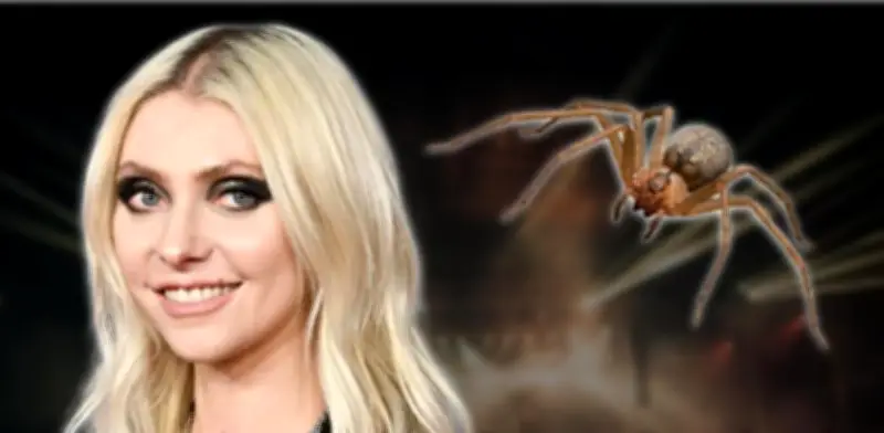 Taylor Momsen mordida por araña violinista antes de show con AC/DC en México