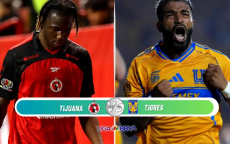 Tijuana vs Tigres: Duelo crucial por la clasificación en la J13 del Clausura 2026
