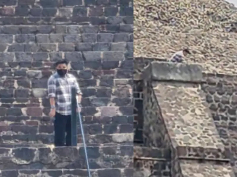 Tiroteo en Pirámide de la Luna: Turistas captan balacera en Teotihuacán