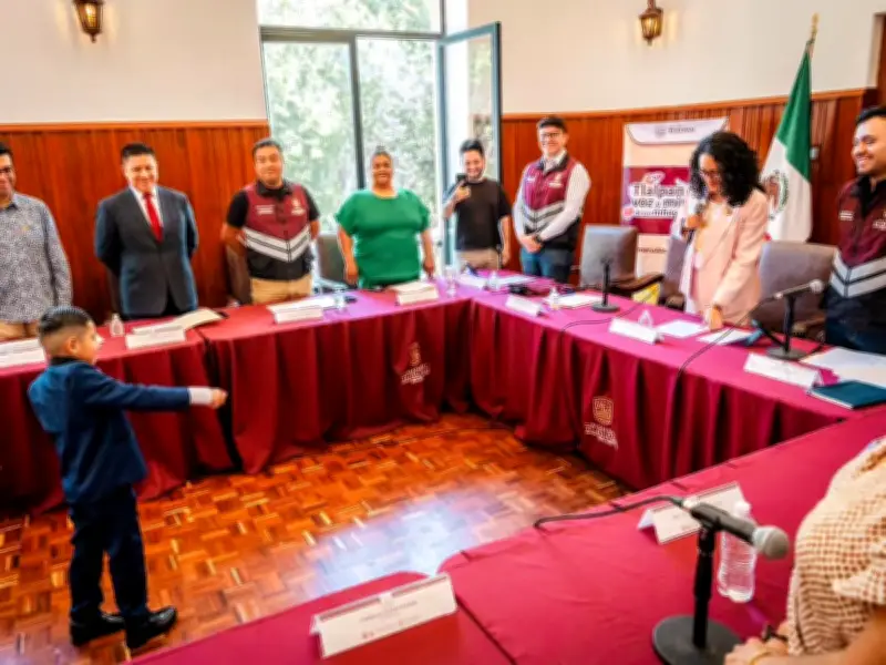 Tlalpan instala consejo infantil y nombra alcalde por un día
