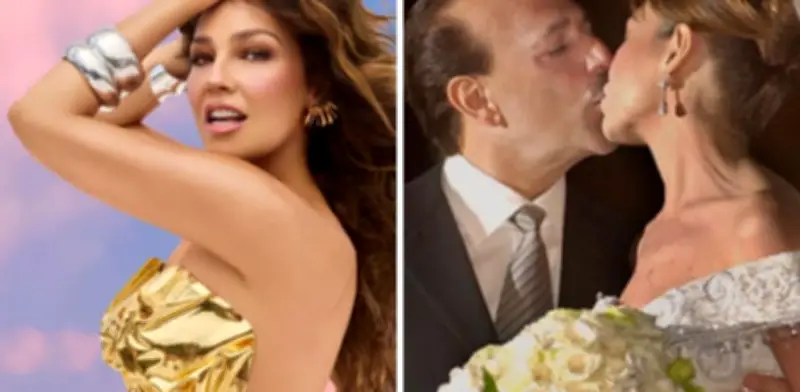 Tommy Mottola revive su boda con Thalía en divertido TikTok viral