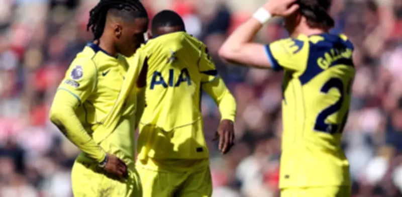 Tottenham cae en la Premier League: Desciende a zona de peligro y pierde a su capitán lesionado
