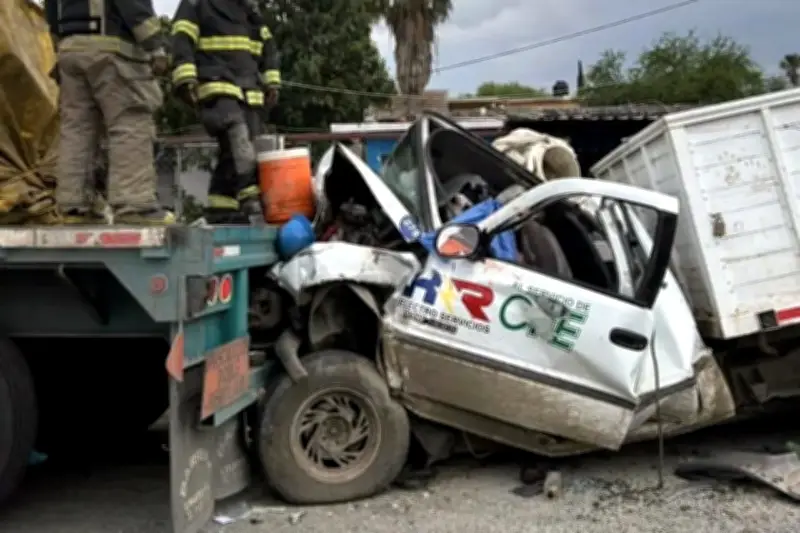 Tragedia en carretera: conductor fallece tras estrellarse camión en accidente vial