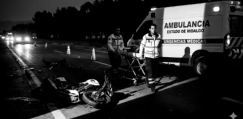 Tragedia vial en Hidalgo: Dos hermanos fallecen en accidente de motocicleta