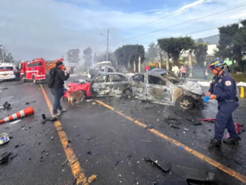 Tragedia vial en peaje de Colombia deja 4 muertos y 21 heridos en vísperas de Semana Santa