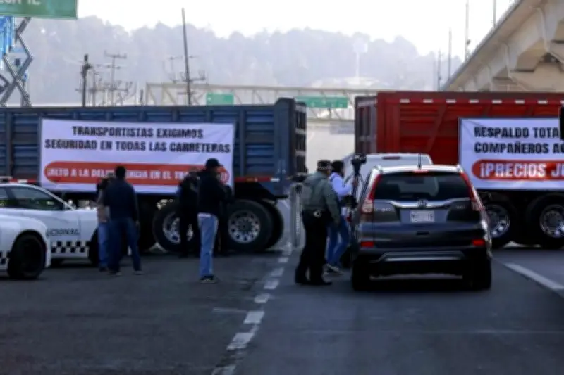 Transportistas de Nuevo León refrendan paro indefinido por inseguridad y asesinatos