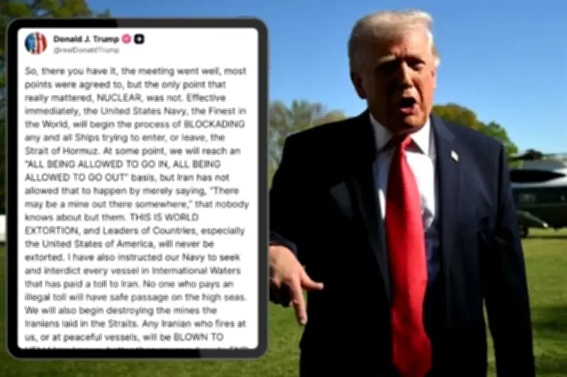 Trump Anuncia que EU Tomará Control Militar del Estratégico Estrecho de Ormuz