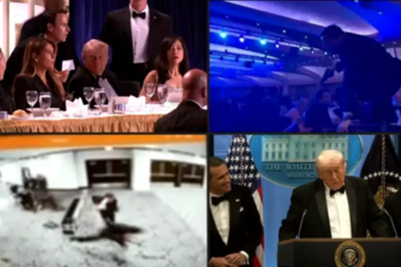 Trump evacuado tras ataque armado en cena de gala