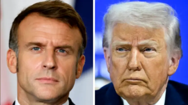 Trump provoca crisis diplomática al burlarse de la relación de Macron con su esposa Brigitte