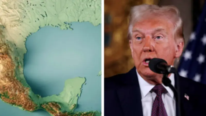 Trump revela que consideró renombrar el Golfo de México como 'Golfo de Trump'