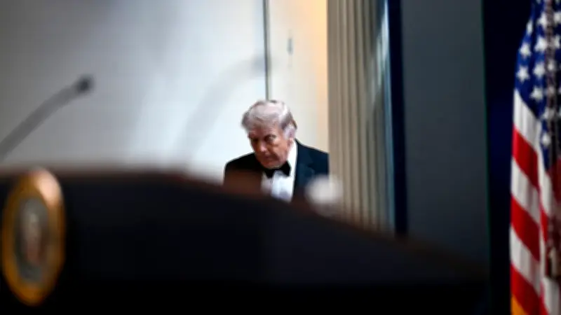 Trump: tiroteo en cena de corresponsales no detendrá guerra con Irán