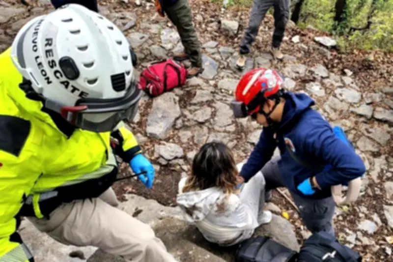 Turista sufre caída en el Cerro de la Silla durante paseo recreativo