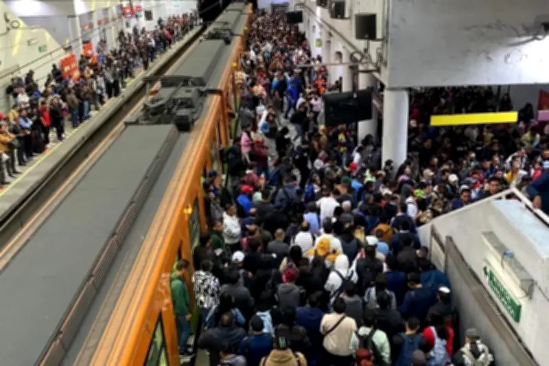 Usuarios del Metro enfrentan retrasos críticos en el sistema de transporte