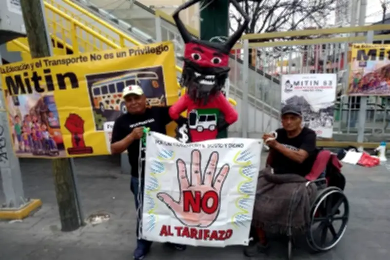 Usuarios del transporte público exigen tarifas sociales para aliviar la carga económica