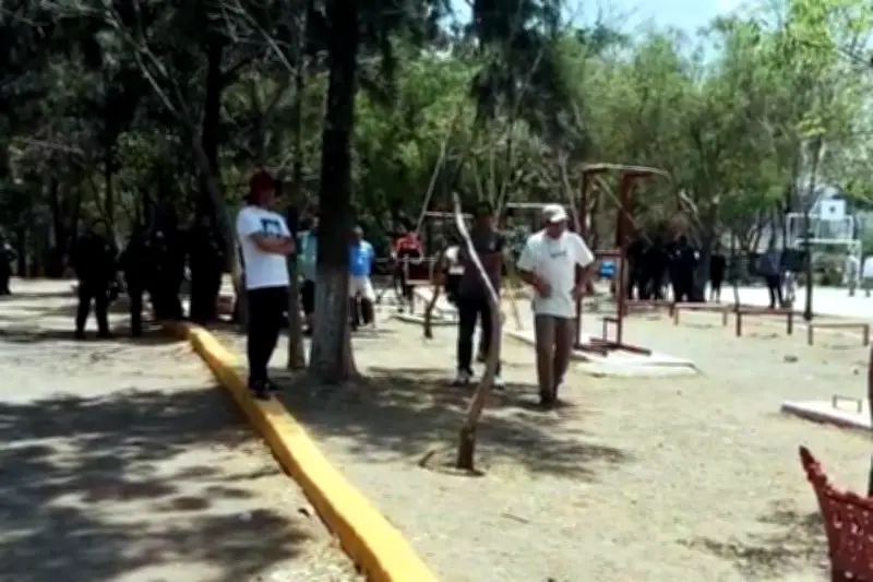 Vecinos cuestionan obras en parque de Naucalpan