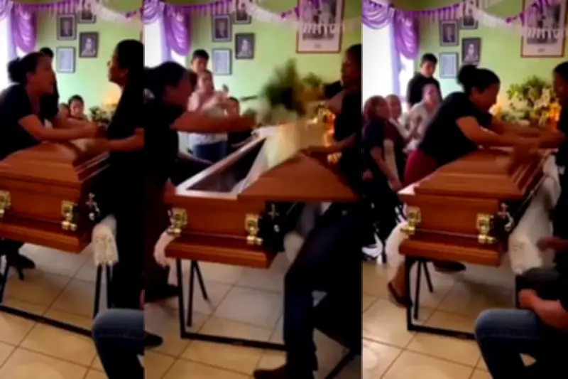 Velorio en Puebla termina en pelea entre dos mujeres que amaban al difunto